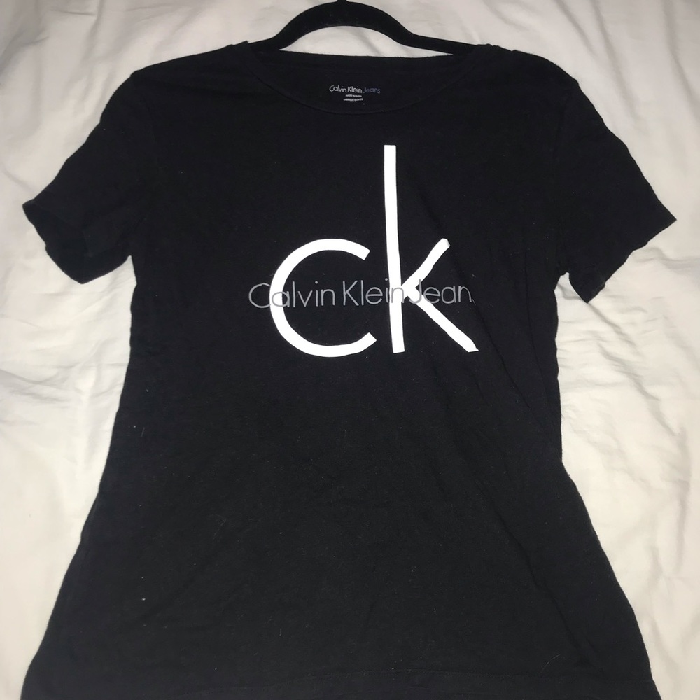 Classic CK Logo Crew Neck Tee Size S